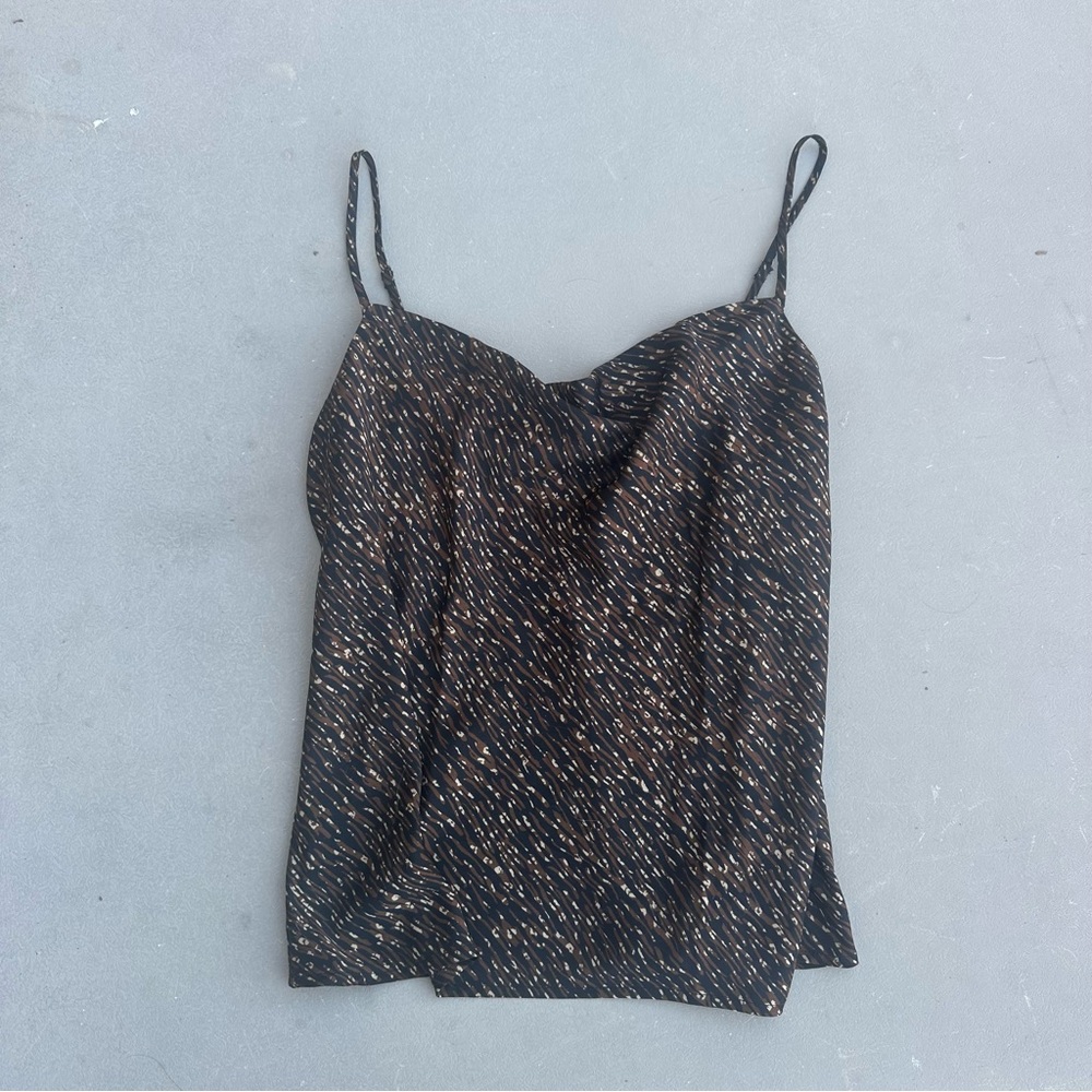 Banana Republic Black and Tan Camisole